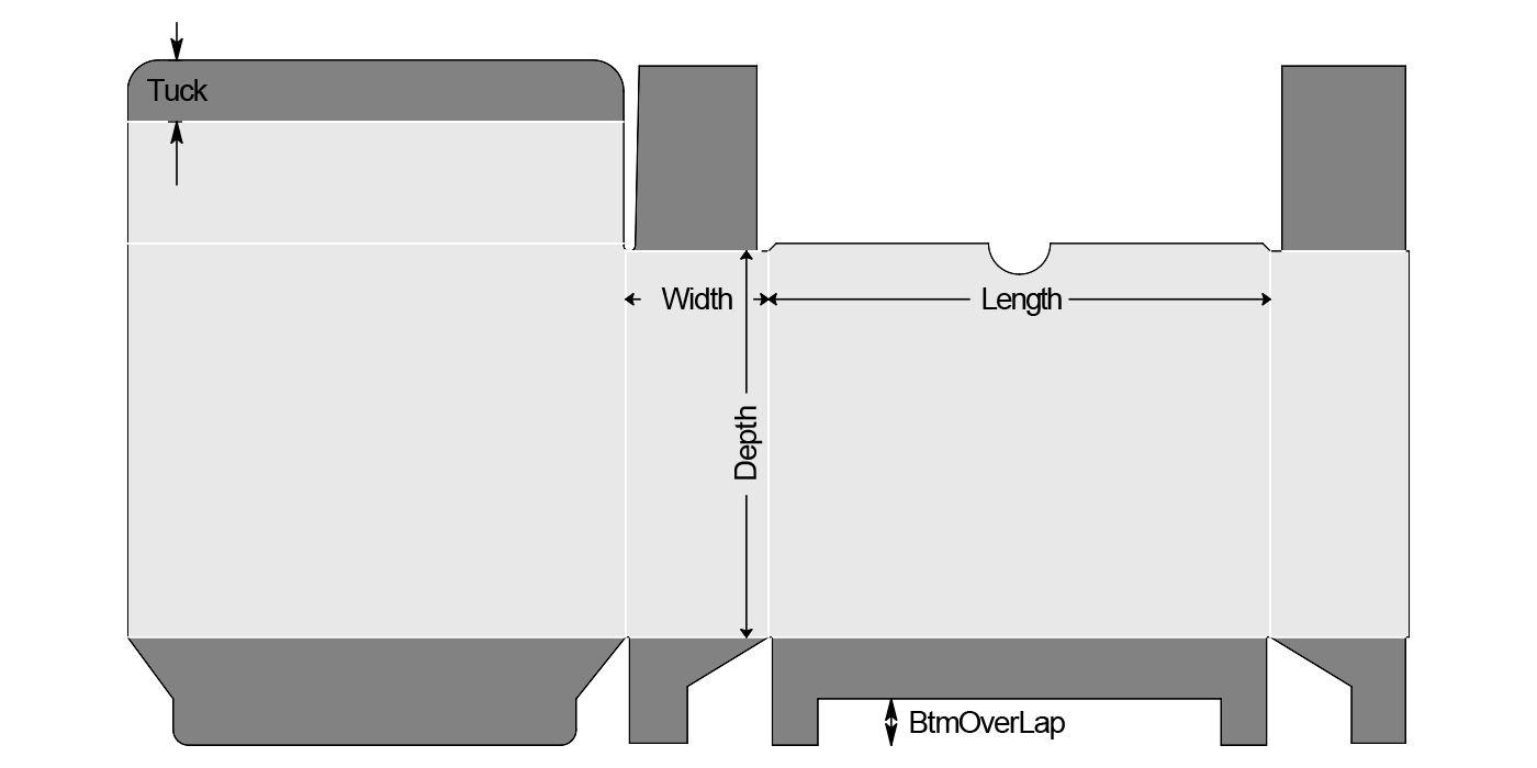 E002_Snap Lock Btm Tuck Top - View 2